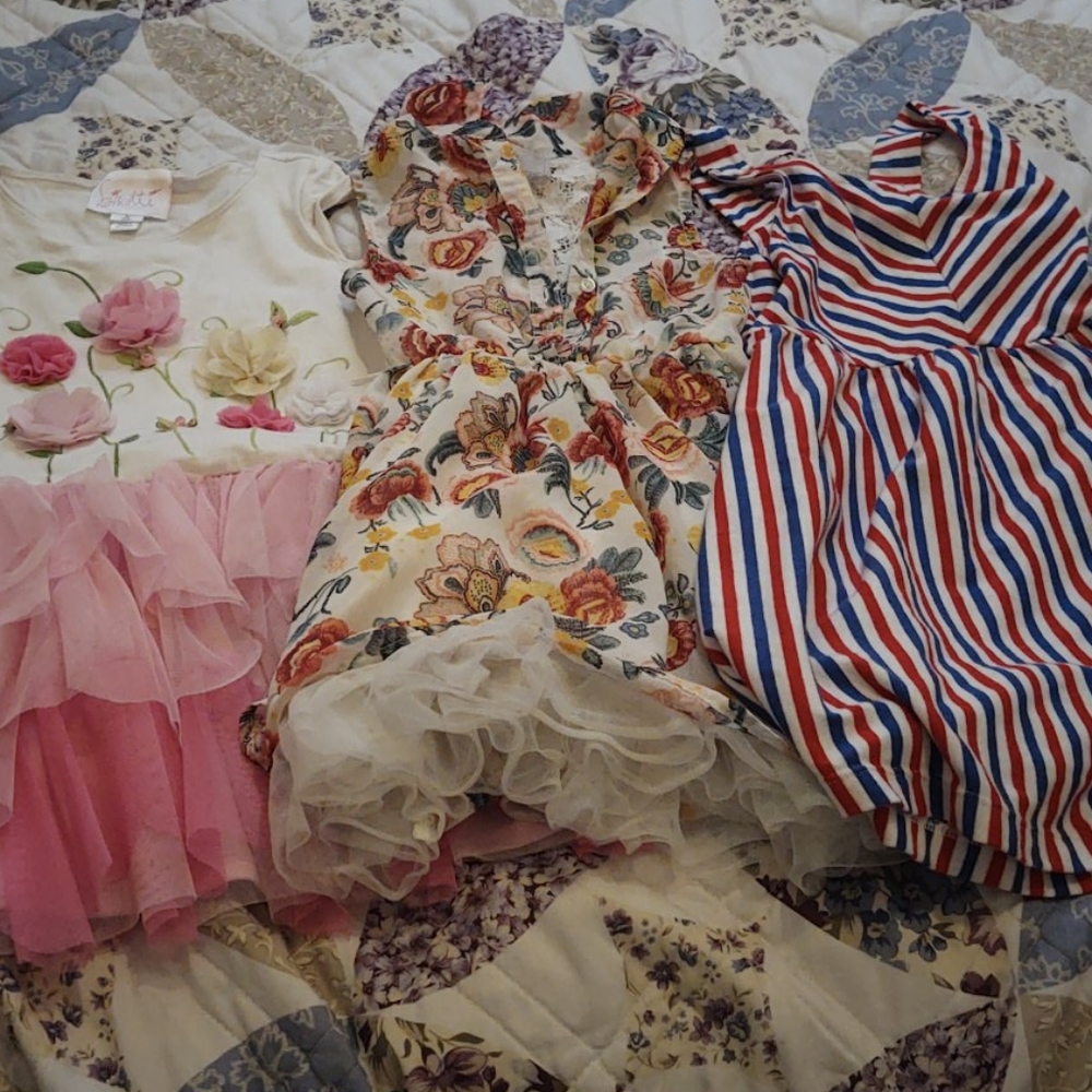 4T Sun Dresses 3-1 BUNDLE